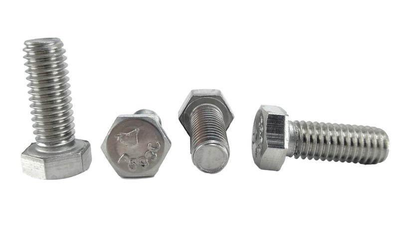 Chenango Supply Stainless 3/8-16 X 1 Hex Head Bolts (3/4" to 5" Length in Listing), 304 Stainless Steel, 25 Pieces (3/8-16 X 1) - Image 1
